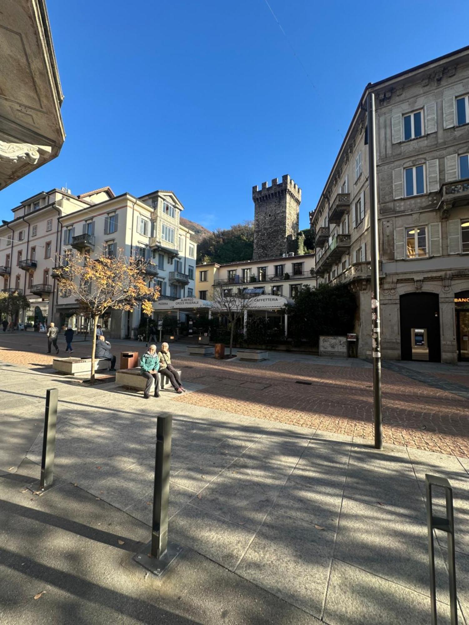 Hotel Croce Federale Bellinzona Ngoại thất bức ảnh